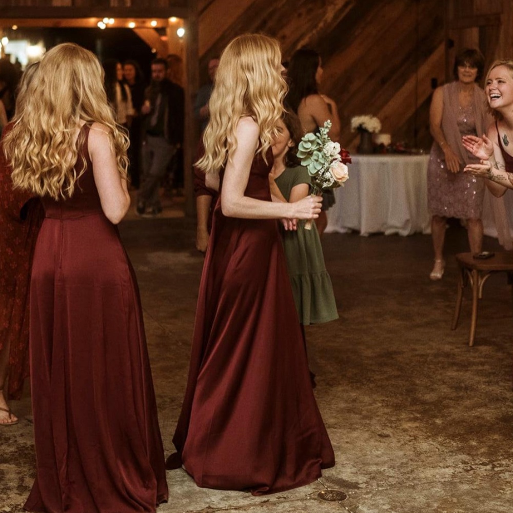 David's Bridal Bridesmaid dress